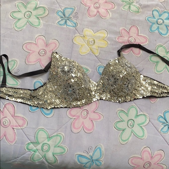 Lightly worn glitter bra - Picture 5 of 7